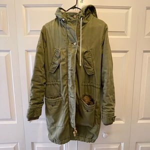 Abercrombie and fitch utility coat